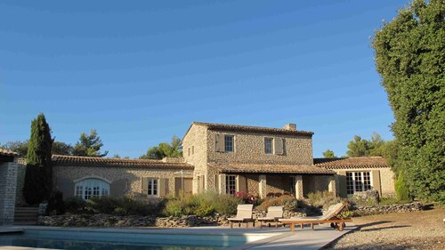 Gordes/Goult - Stunning Mas Provençal On A Hill In Luderon
