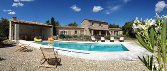 Gordes/Goult - Stunning Mas Provençal On A Hill In Luderon