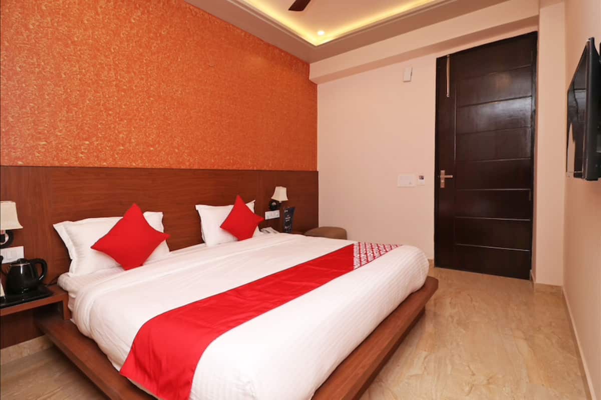 Habitación doble Deluxe, 1 cama Queen size, para no fumadores | Sala de estar