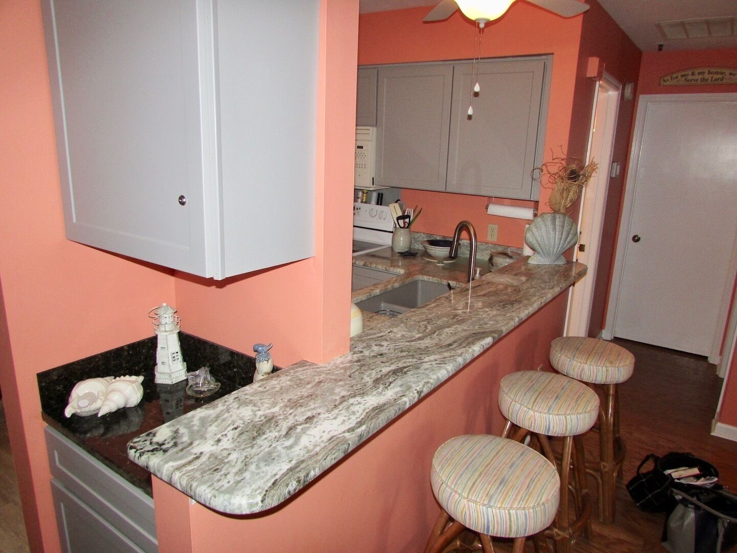 Beach View in this 2nd row Condo just 100 steps from Windy Hill Beach