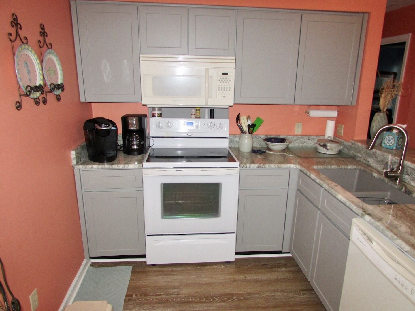 Beach View in this 2nd row Condo just 100 steps from Windy Hill Beach