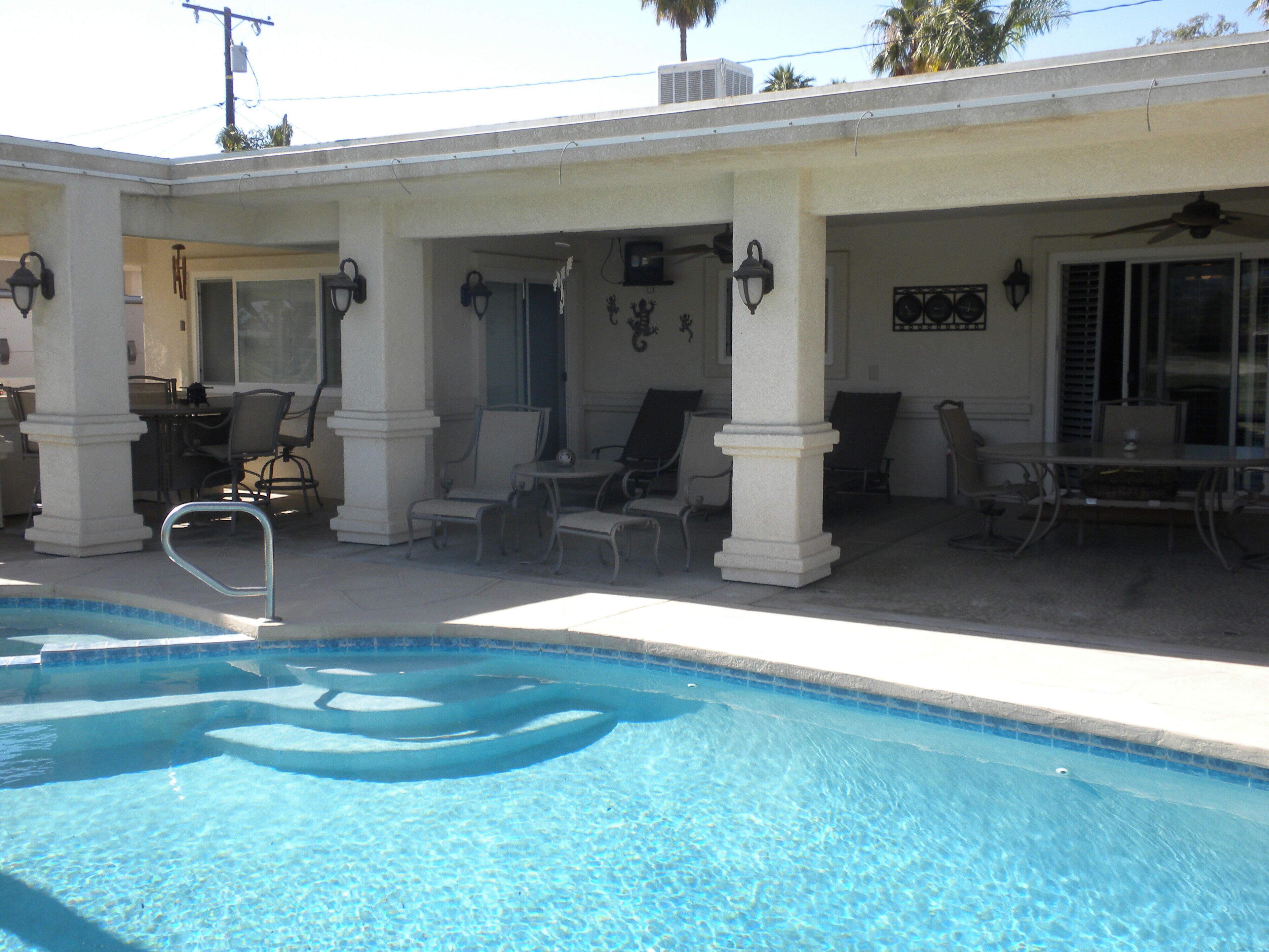 PRIVATE POOL home  on the golf course at Palm Desert Country Club.