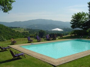 Pool - Villa Miranda + Cottage - Private villa with pool (Vicchio)