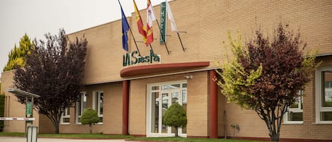 Façade de l’hébergement