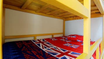 Phòng tập thể, chỉ dành cho nam, phòng tắm dùng chung | Truy cập Internet không dây miễn phí, bộ trải giường