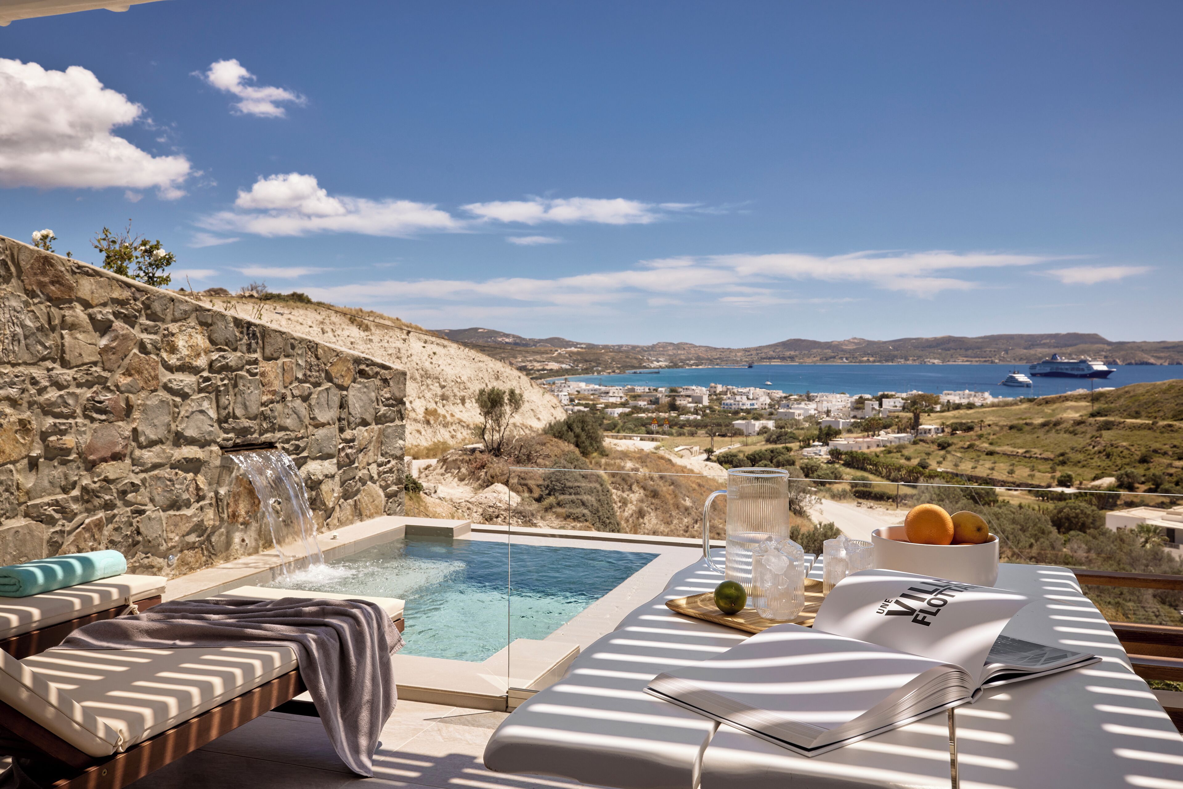 Superior Suite, Jetted Tub, Sea View | Terrace/patio
