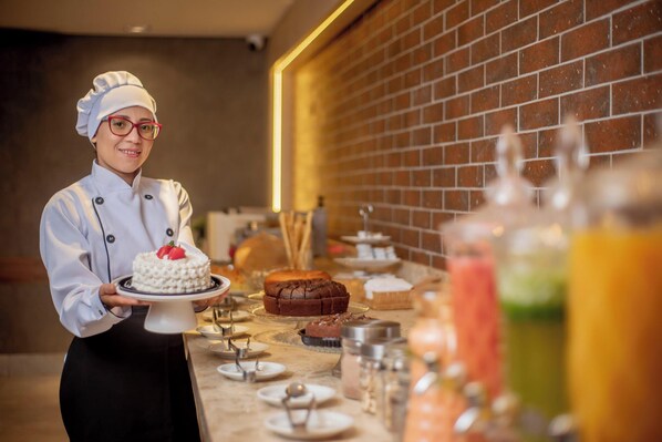 Petit déjeuner buffet compris tous les jours
