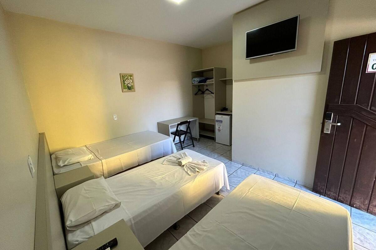 1 kamar tidur, meja kerja, ruang kerja ramah laptop, dan Wi-Fi gratis