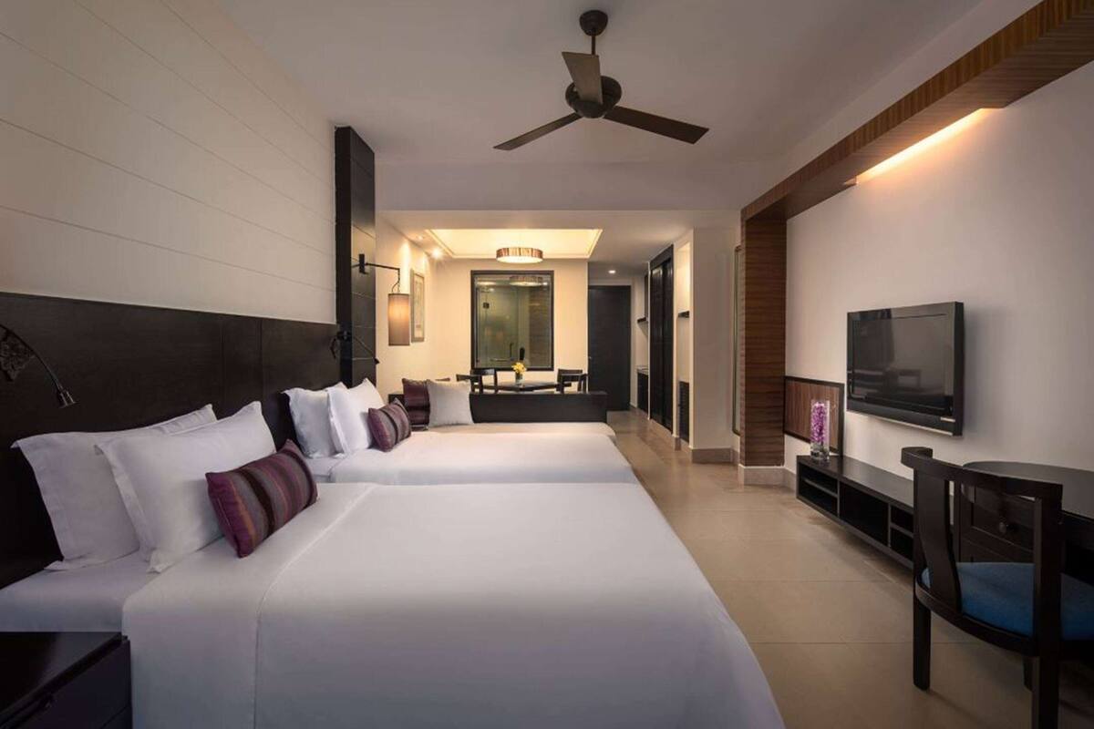 Ropa de cama hipoalergénica y minibar