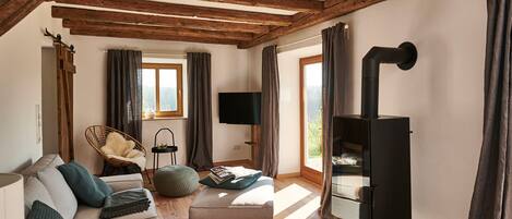 Télévision, table de tennis de table