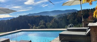 "Melkerhaus" bis 6 Personen mit Terrasse und Pool, 101mÂČ