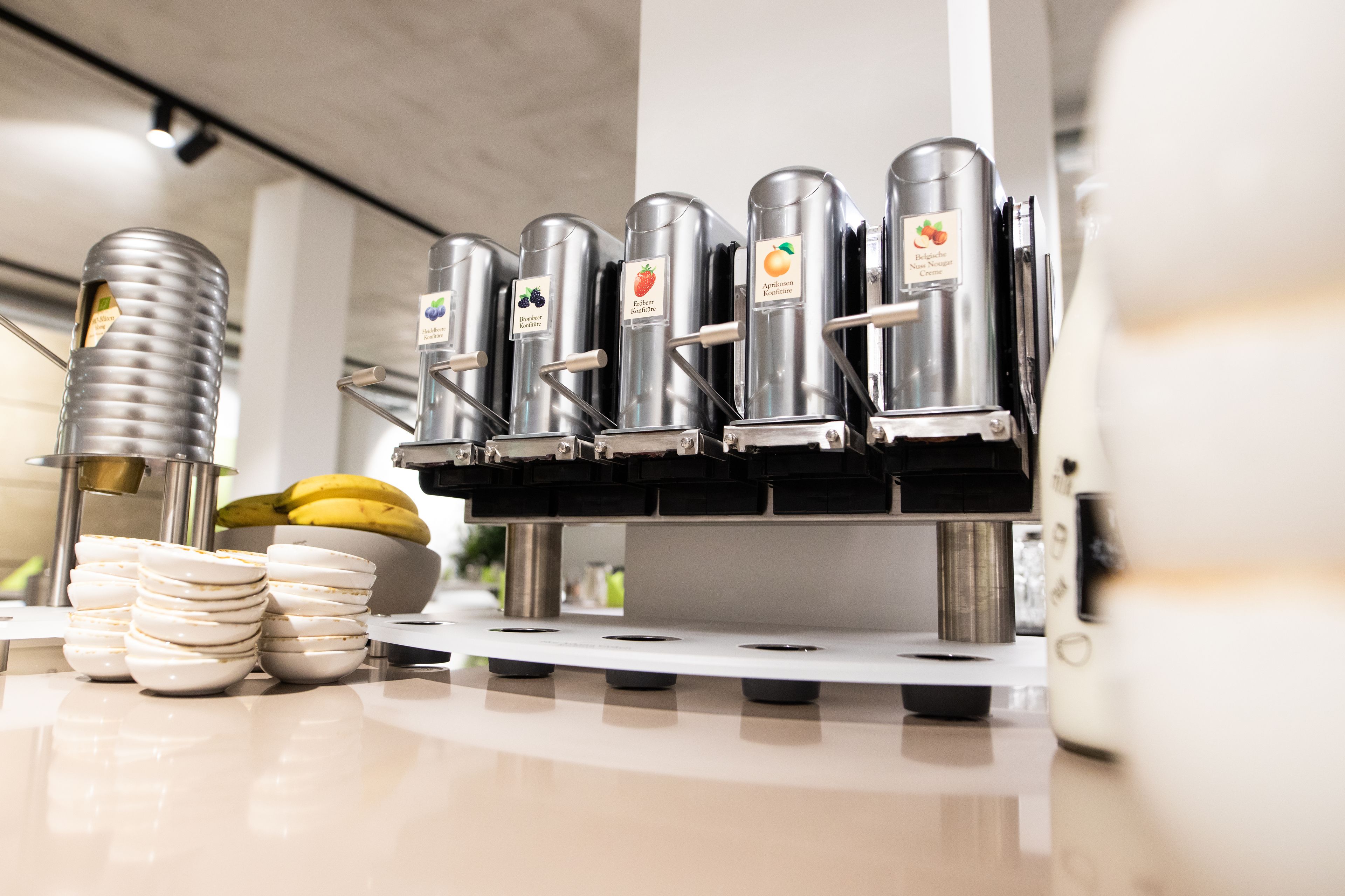 Daily buffet breakfast for a fee