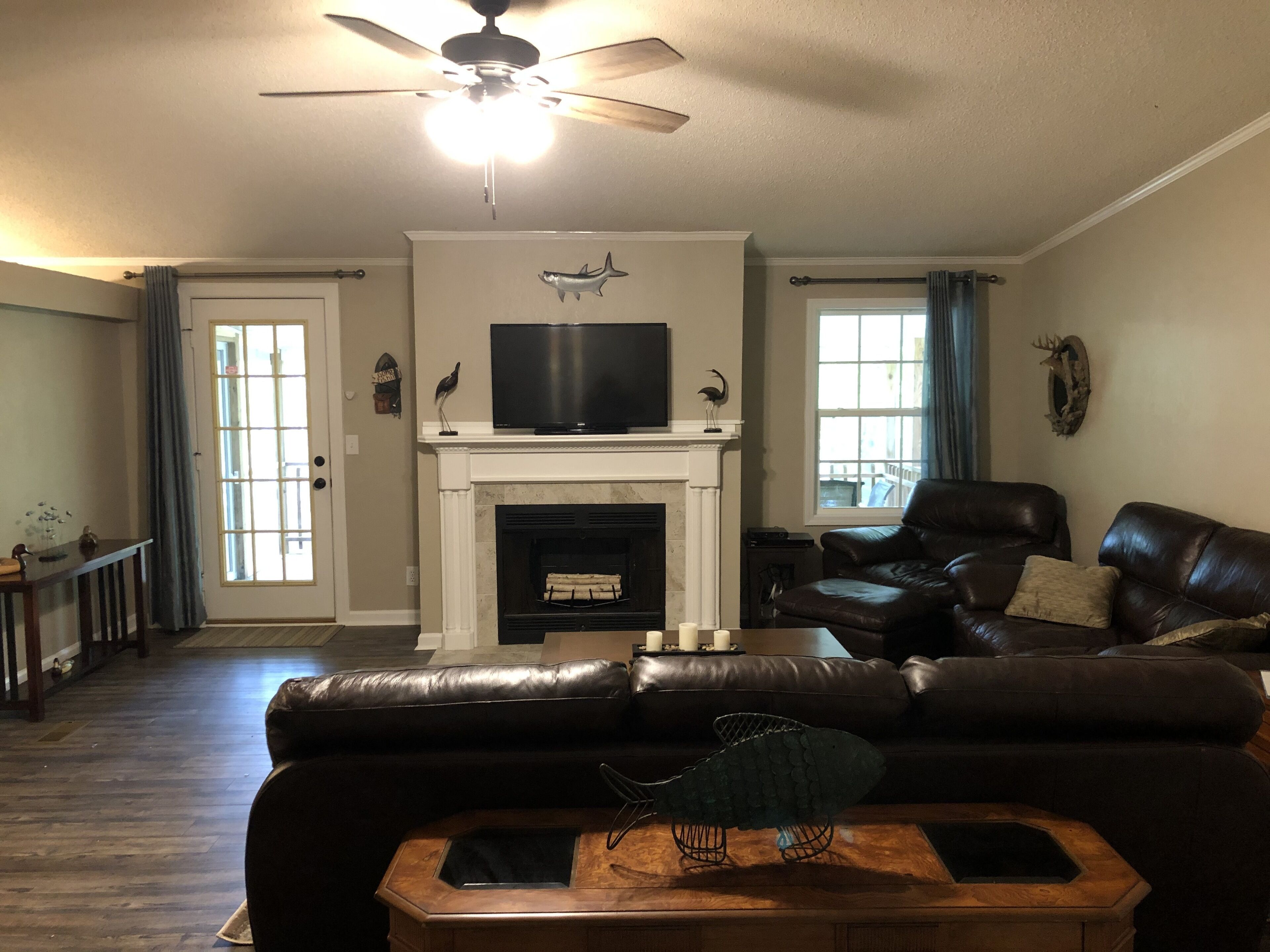 Lakefront Home W/large Level Lot, Dock, Open Floor Plan-Totally Remodeled!