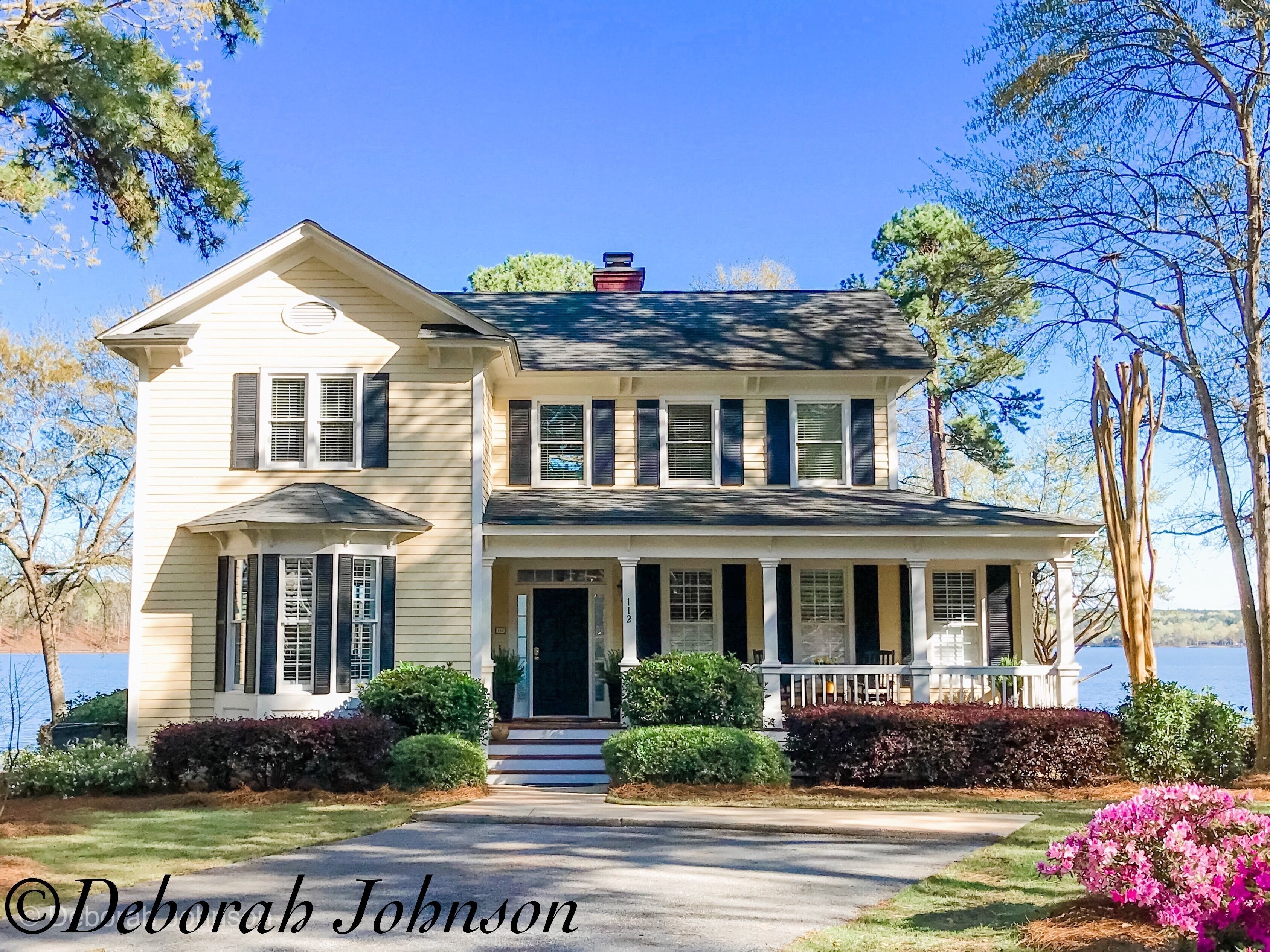 Prime lakefront home in Reynolds Lake Oconee, Great Waters, with the best views.