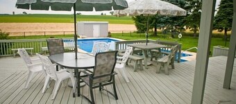 Country Home w/ Private Pool Tennis Court Farm Setting near Lancaster Hershey