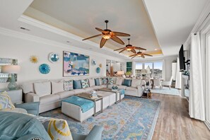 TV, video games, DVD player, books