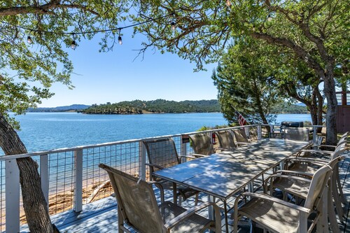 3. Sunrise Cove (on private peninsula with dock)