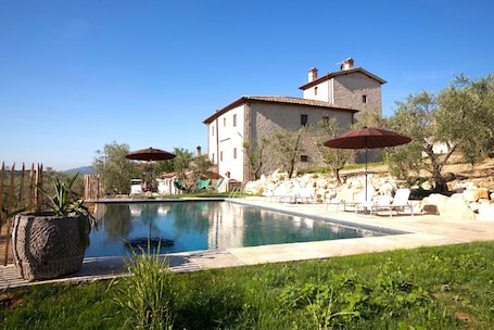 Piscina en la azotea