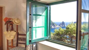 Blick von der Unterkunft