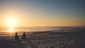 Sun loungers, beach towels