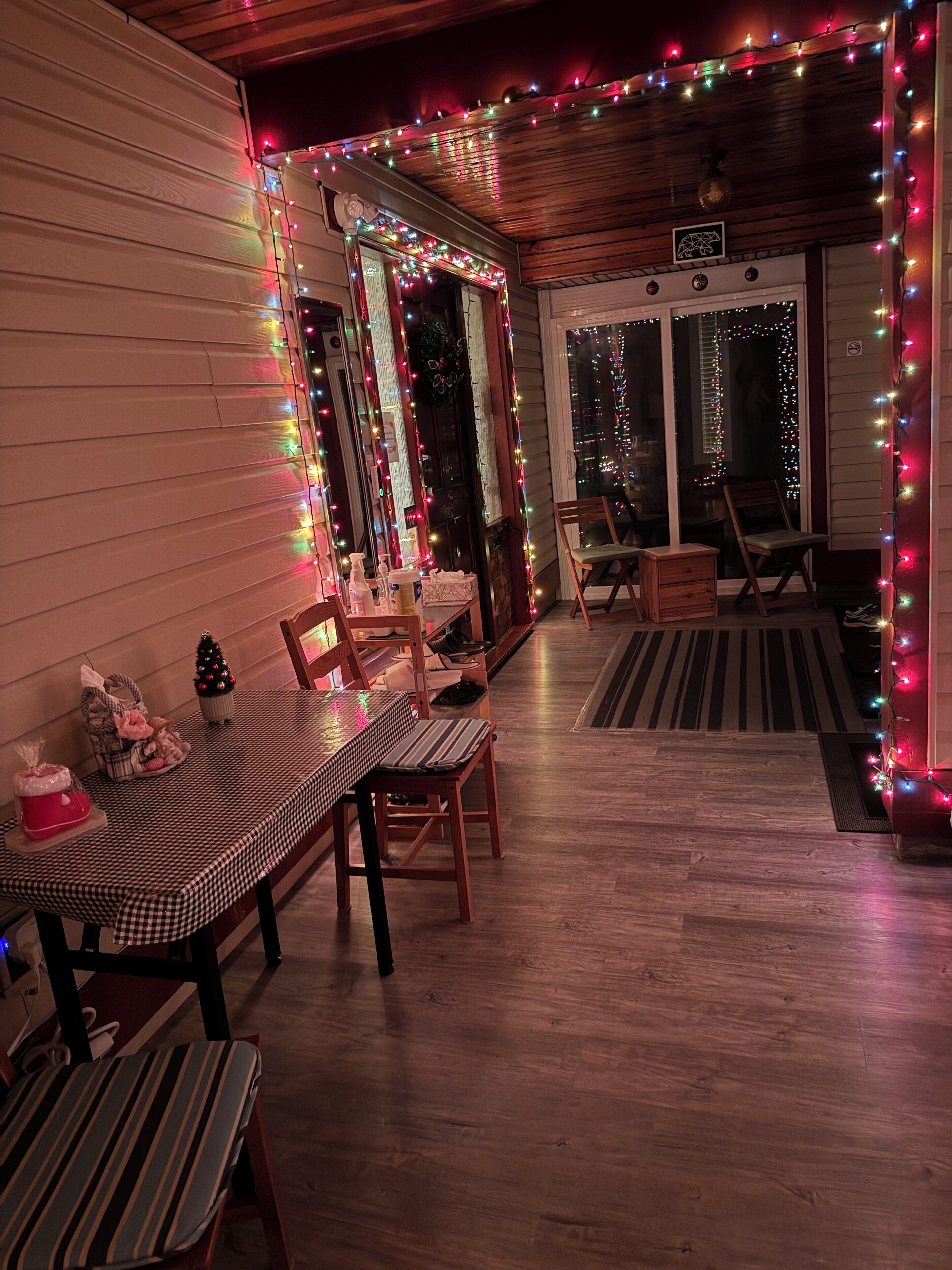 ด้านหน้าที่พัก