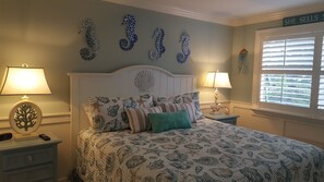 2 bedrooms, iron/ironing board, travel cot, WiFi