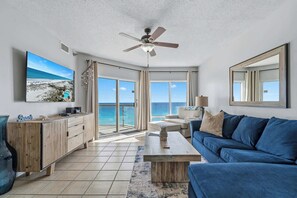 TV - Waves, Views & Vacay – 2BR Beachfront w/ Direct Beach Access (Pensacola Beach)