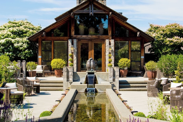 Konaklama yerinin ön cephesi