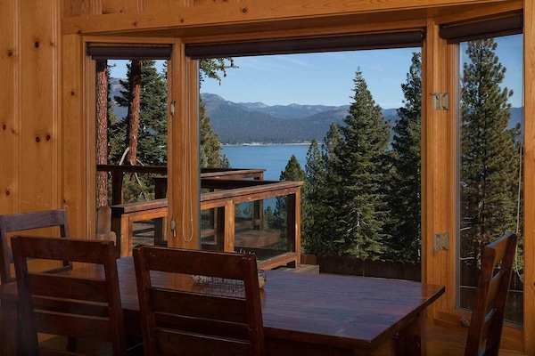 Lake view from Kitchen bay window