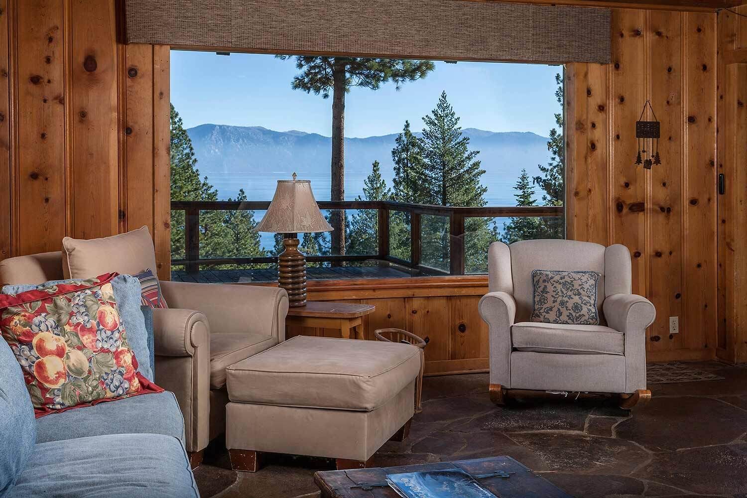 Location location location...with PANORAMIC VIEWS OF LAKE TAHOE!!!