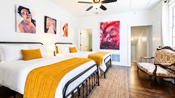 3 chambres, bureau, fer et planche à repasser, Wi-Fi gratuit