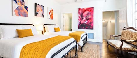 3 habitaciones, tabla de planchar con plancha y wifi gratis