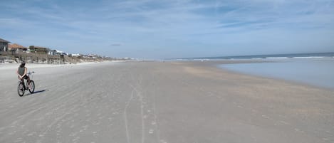 On the beach