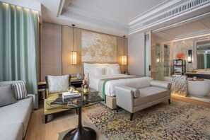 Club Room, 2 Bedrooms, Accessible, Club Lounge Access (Private Pool) | Premium bedding, down comforters, pillowtop beds, minibar - InterContinental Phuket Resort by IHG (Kamala)
