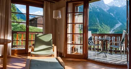 Acogedor apartamento en Bergün, Grisones con una vista fantástica
