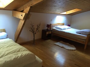 3 sovrum, resesäng och gratis wi-fi