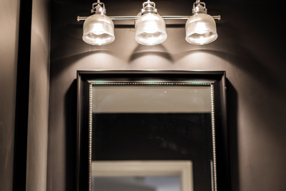 Hillside Terrace Room | Bathroom | Designer toiletries, hair dryer, soap, shampoo
