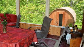 Restauration en plein air