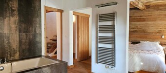 Charming 5-person mazot, renovated in Pra Loup, quiet hamlet