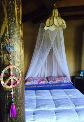 2 bedrooms, WiFi, bed sheets - Ecological mud house (Maldonado)