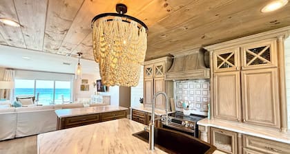 L@@K Gulf front 3BR w/bunk 3 BA DIRECTLY ON DUNES Cape San Blas