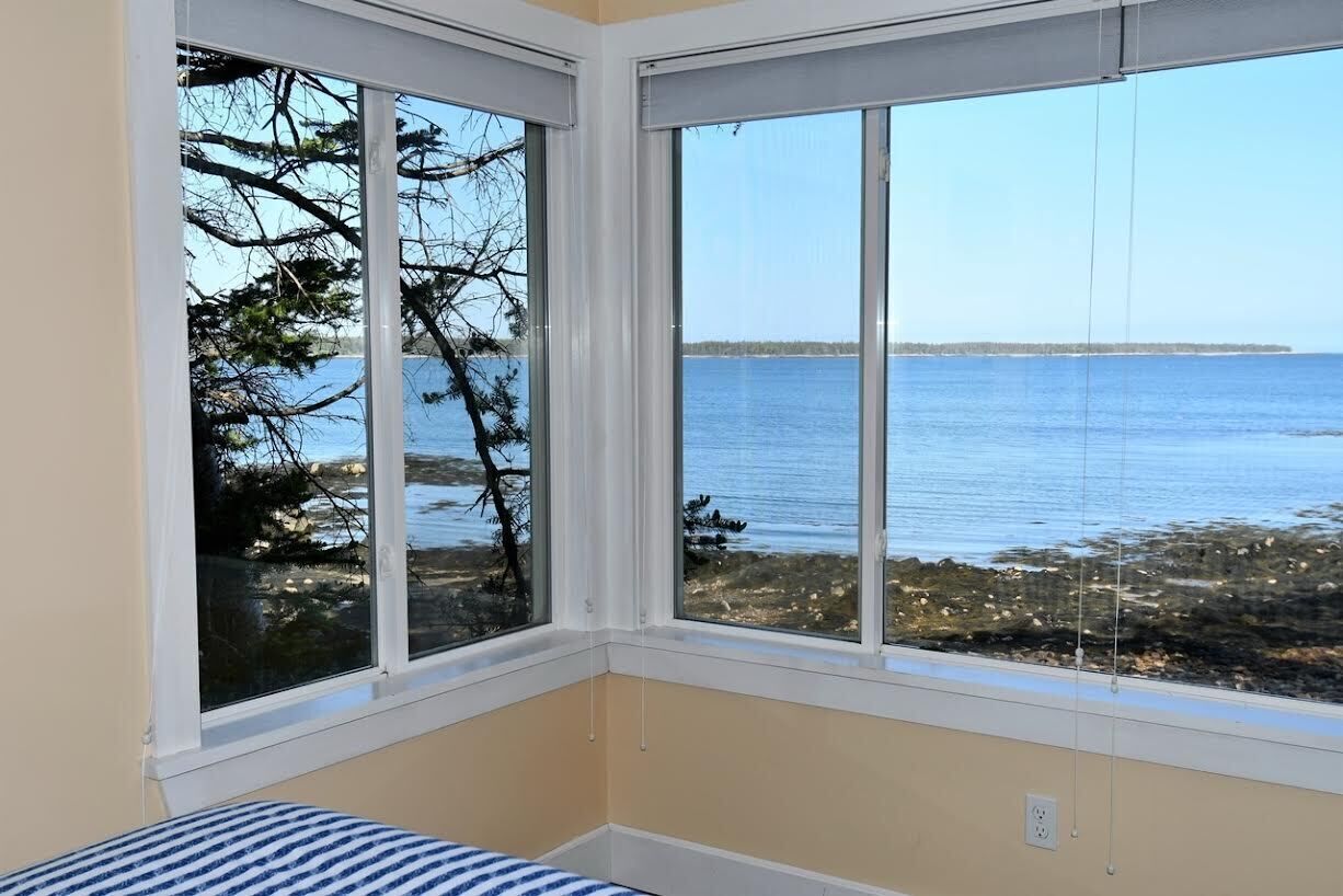 Perfect seaside cottage in Corea, Maine, bold ocean front.