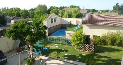 Gîte for 15 people.