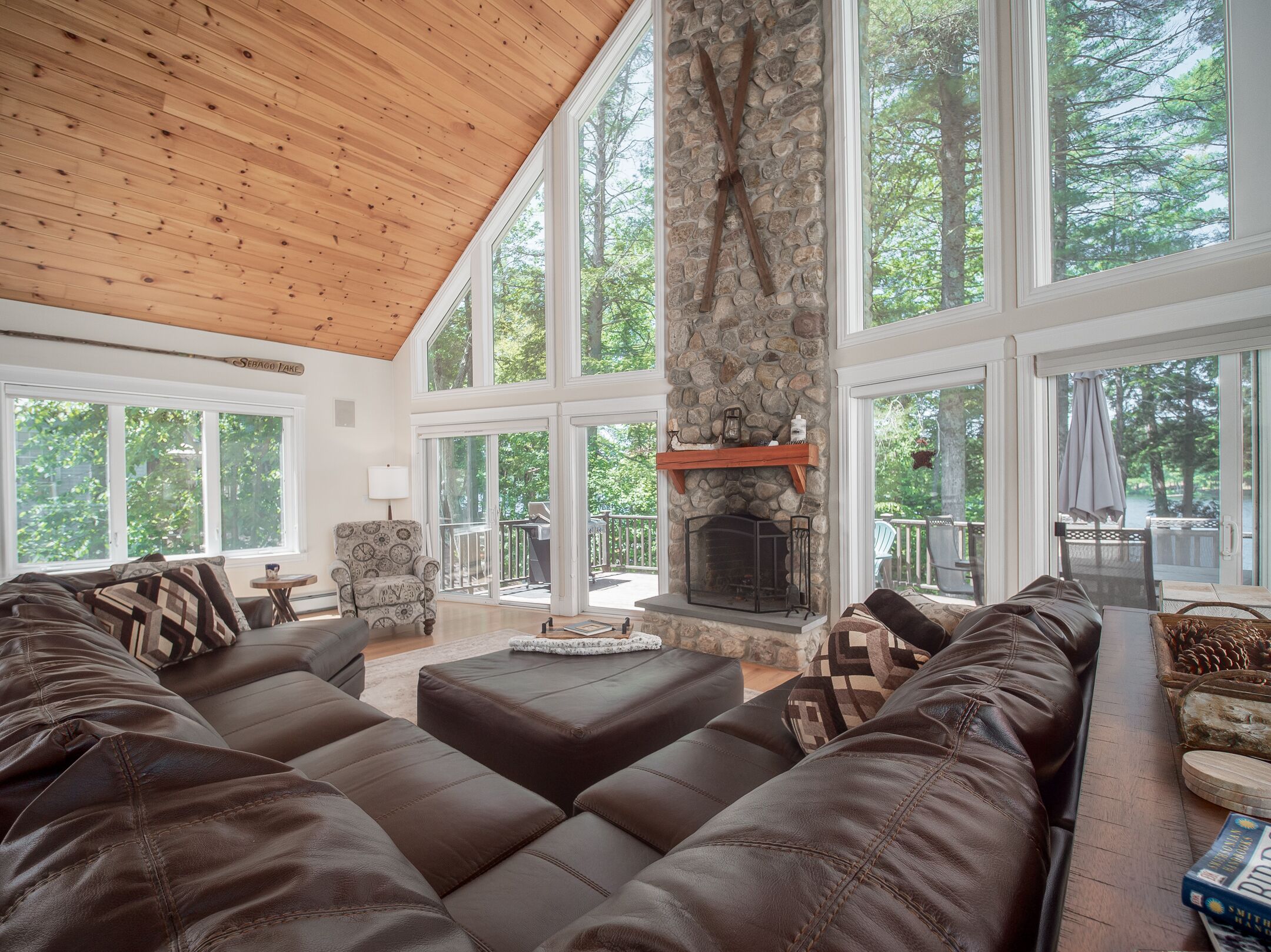 The Chalet ~ Waterfront Family Vacation on Sebago Cove