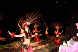 Outdoor banquet area - Pool View from the 2nd floor with the Great Values this Season!! (Kihei)