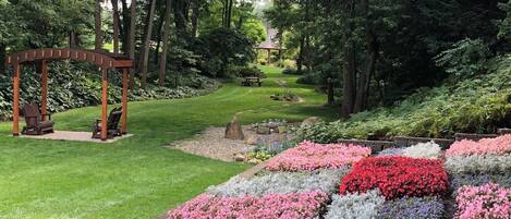 Overnattingsstedets uteområder