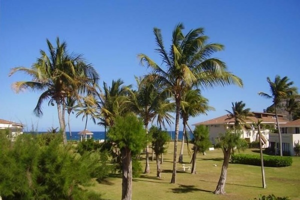 View from the balcony towards the sea