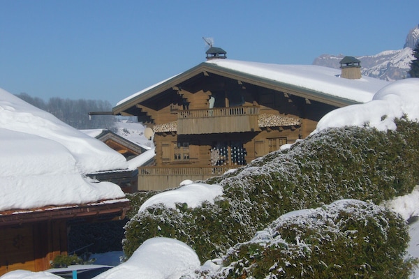Chalet Chaleureux "bois Prin" avec Sauna