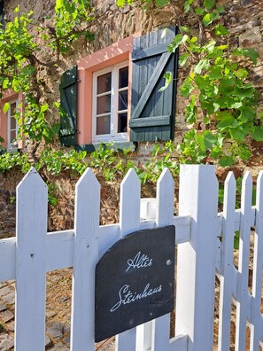 Exterior detail - Historic Eifel country house with beautiful garden, sauna & fireplace (Antweiler)