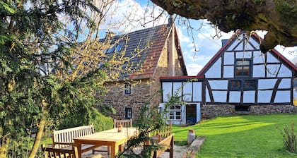 Historic Eifel country house with beautiful garden, sauna & fireplace